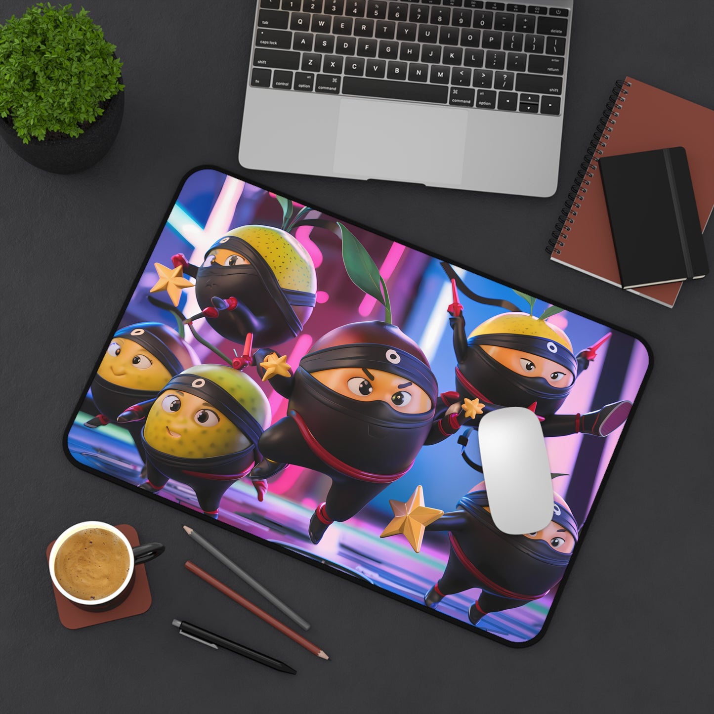 Ninja Fruit Squad - Desk Mat