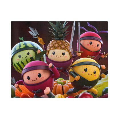Fruity Ninja Squad - Jigsaw Puzzle (30, 110, 252, 500,1000-Piece)