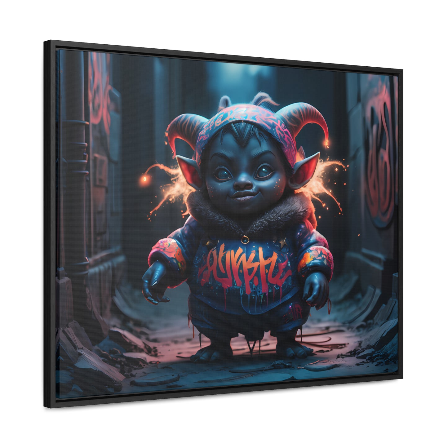 Urban Mischief - Gallery Canvas Wraps, Horizontal Frame