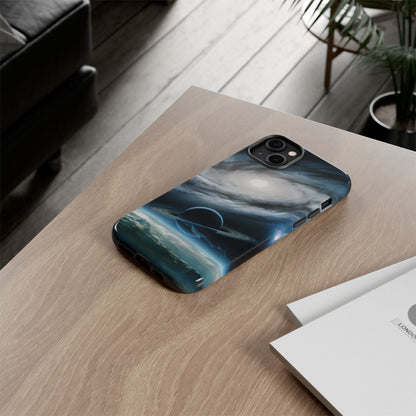 Outer Space viewing of a Planet - Smartphone Tough Cases