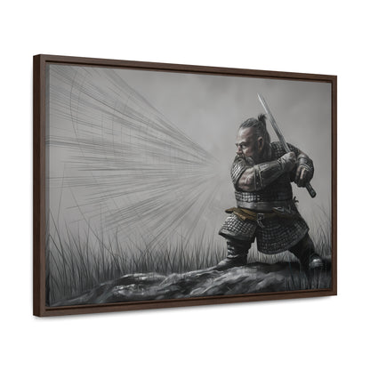 Defender of the Grey Plains - Gallery Canvas Wraps, Horizontal Frame