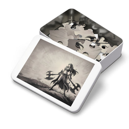 Warrior of the Silent Plains - Jigsaw Puzzle (30, 110, 252, 500,1000-Piece)
