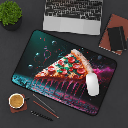 Cosmic Slice of Flavor - Desk Mat