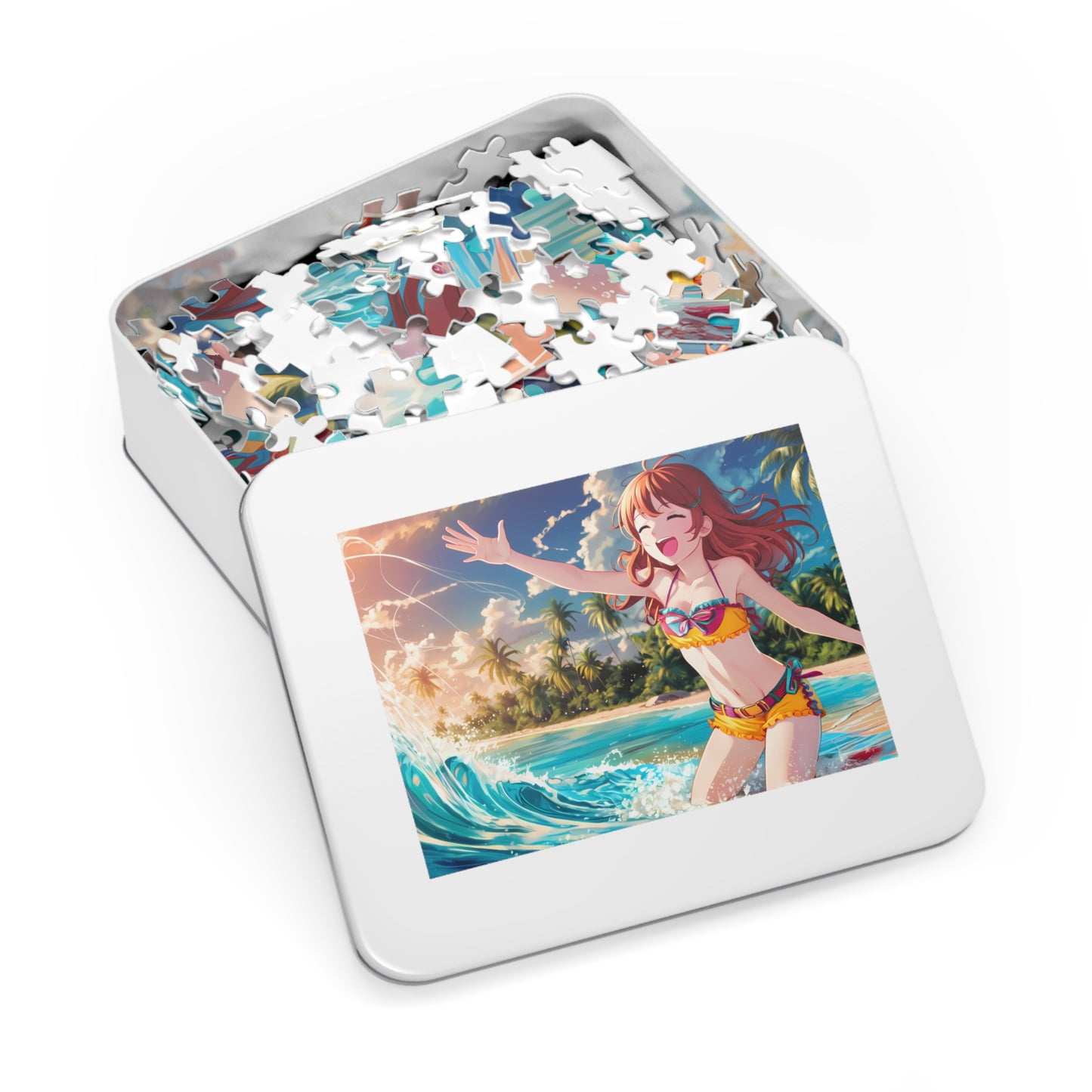 "Joyful Splash of Summer" - Jigsaw Puzzle (30, 110, 252, 500,1000-Piece)