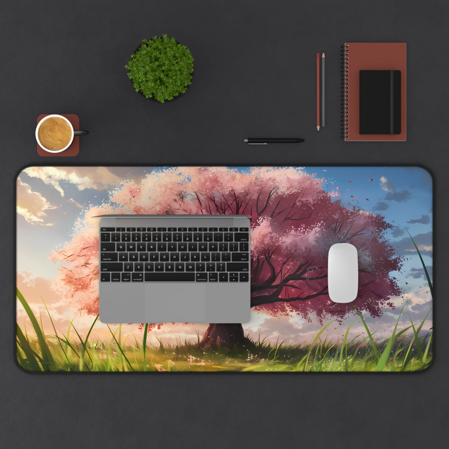 Blossom of Eternity - Desk Mat