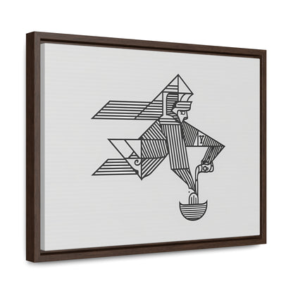 "The Water Bearer" - Gallery Canvas Wraps, Horizontal Frame