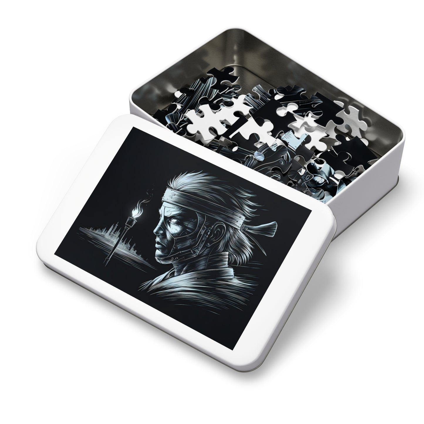Cyber Sentinel: Guardian of the Future - Jigsaw Puzzle (30, 110, 252, 500,1000-Piece)