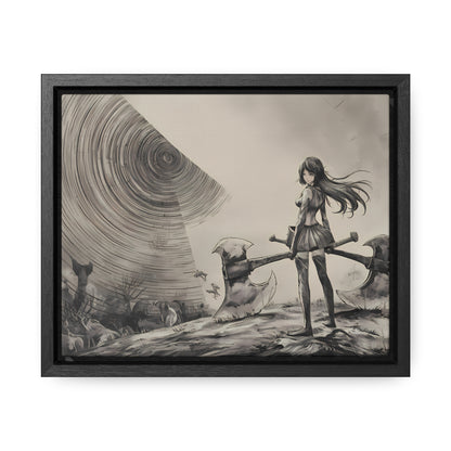 Echoes of the Abyss - Gallery Canvas Wraps, Horizontal Frame