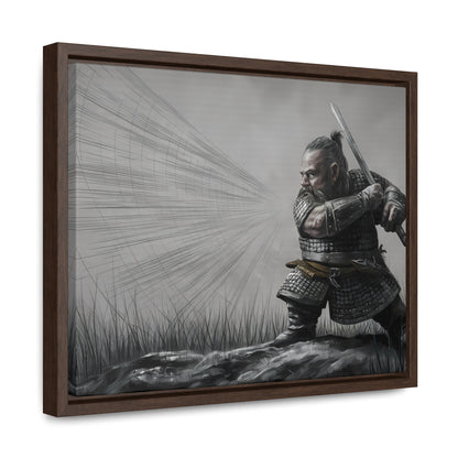 Defender of the Grey Plains - Gallery Canvas Wraps, Horizontal Frame