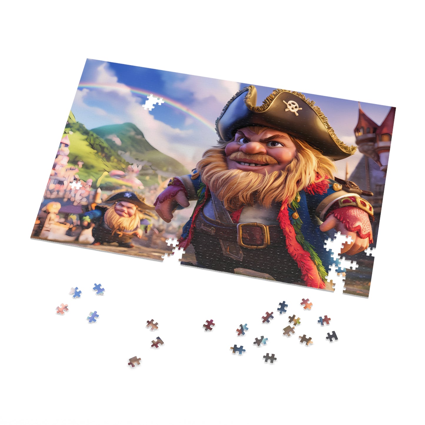 The Pirate Dwarves of Rainbow Valley - Jigsaw Puzzle (30, 110, 252, 500,1000-Piece)