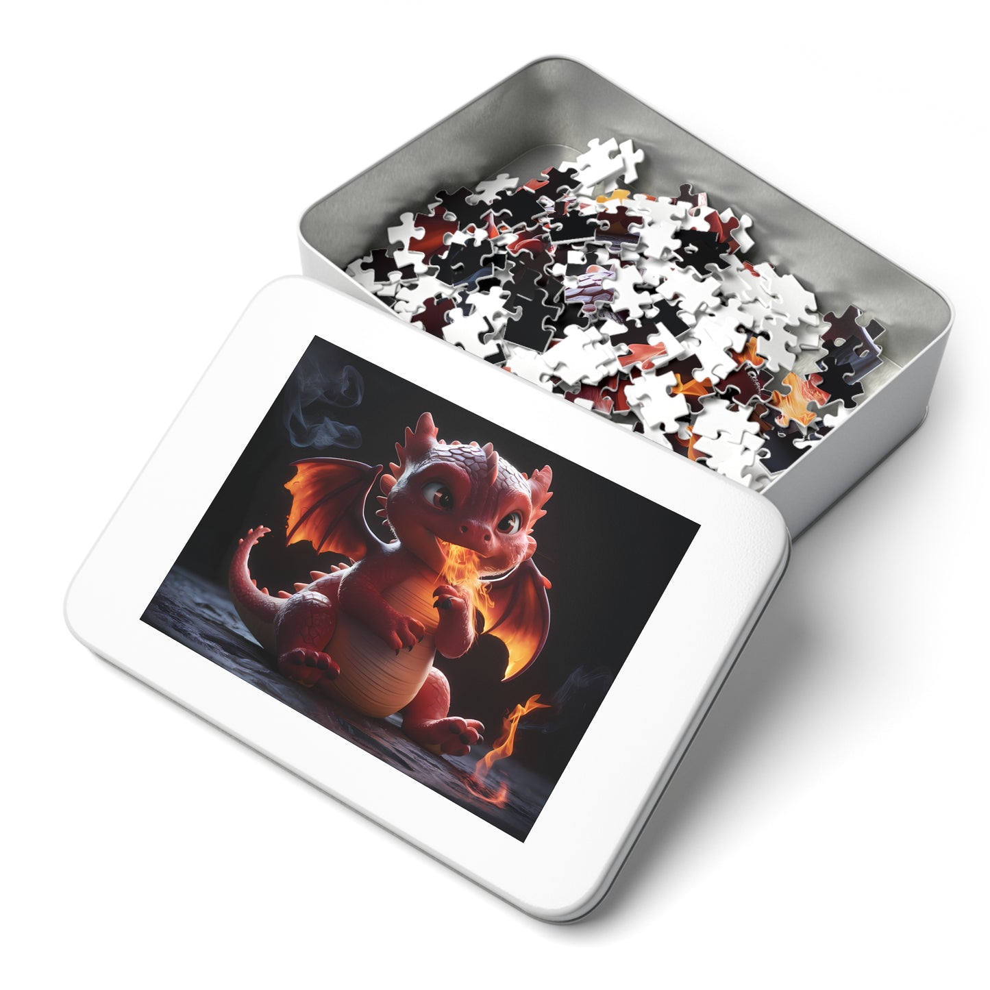 "Ember's First Flame" - Jigsaw Puzzle (30, 110, 252, 500,1000-Piece)