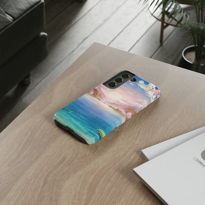 Serene Lake and Mountains - Smartphone Tough Cases