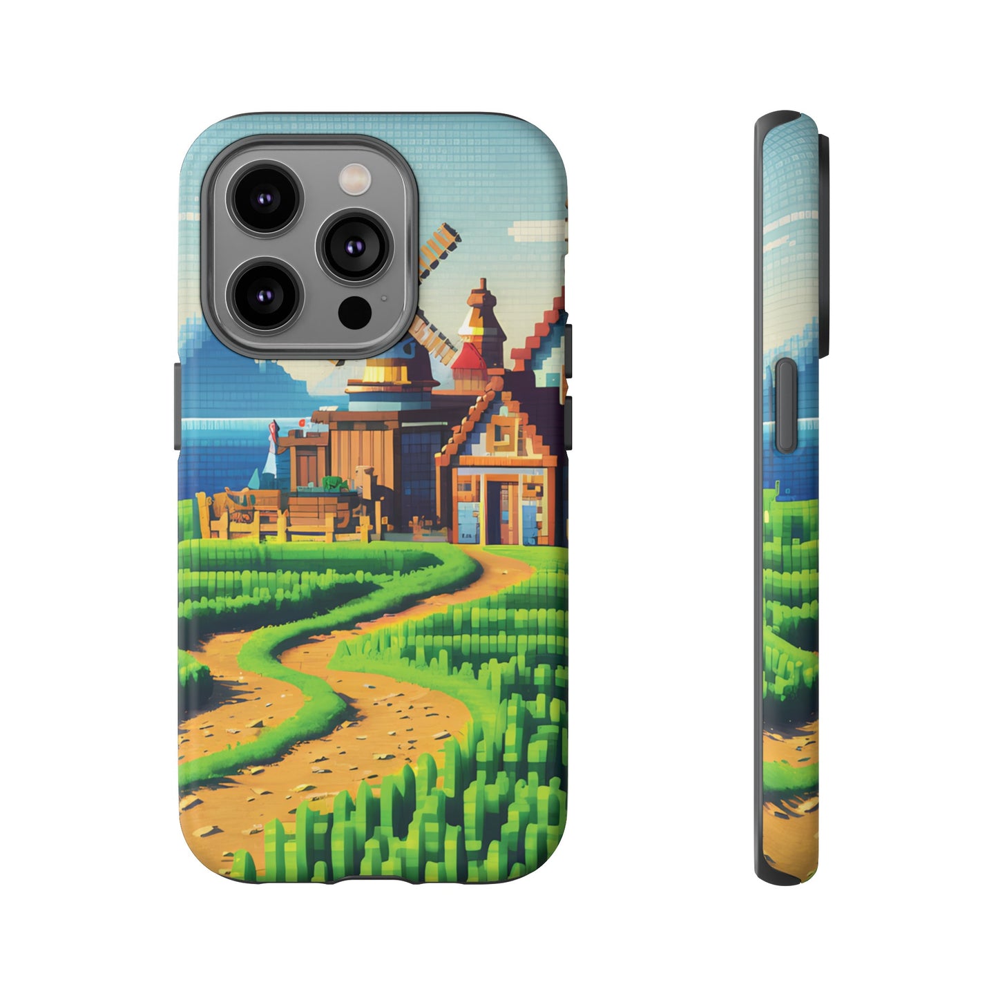 Pixel farming Village - Smartphone Tough Cases