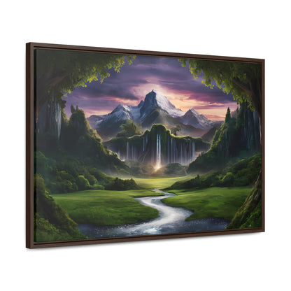 Loading Spinner in Progress - Gallery Canvas Wraps, Horizontal Frame