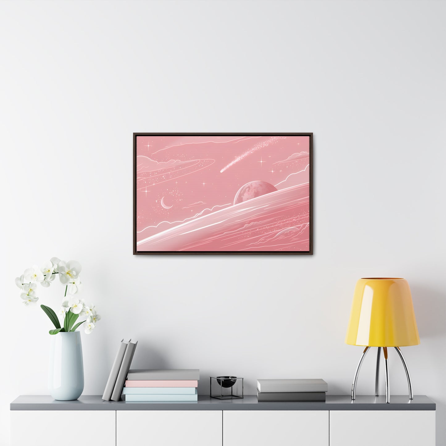 Celestial Dreamscape - Gallery Canvas Wraps, Horizontal Frame