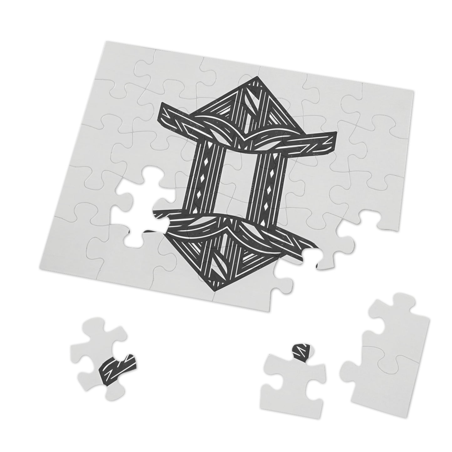 Sacred Geometry of the Gemini Twins - Jigsaw Puzzle (30, 110, 252, 500,1000-Piece)