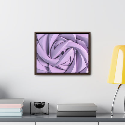 Spiral Petals - Gallery Canvas Wraps, Horizontal Frame