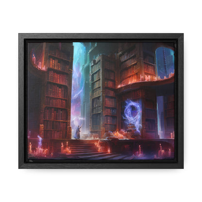 The Arcane Library of Eternal Wisdom - Gallery Canvas Wraps, Horizontal Frame
