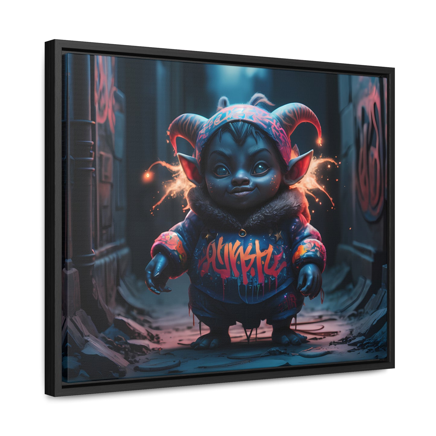 Urban Mischief - Gallery Canvas Wraps, Horizontal Frame
