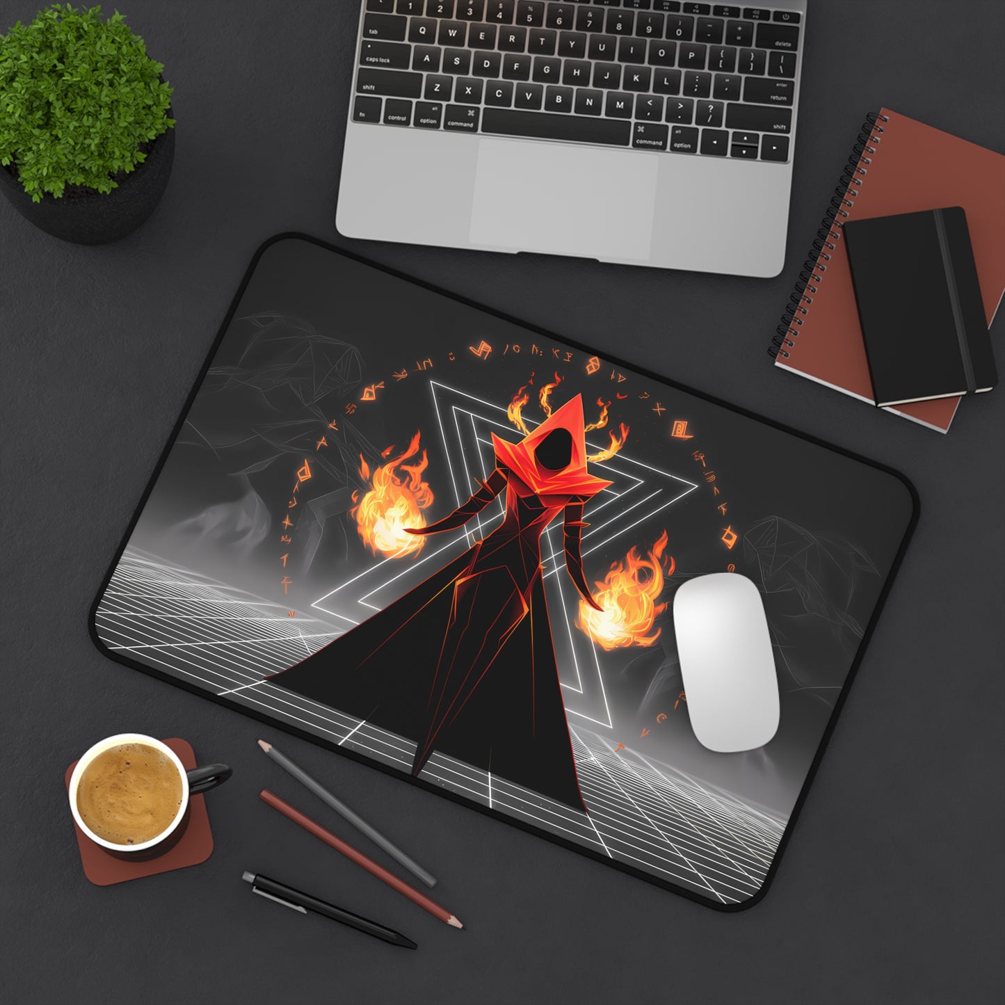 The Flamebinder's Ascendance - Desk Mat