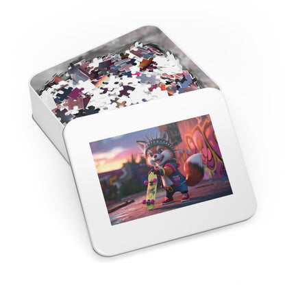 Punk Panda Skater - Jigsaw Puzzle (30, 110, 252, 500,1000-Piece)
