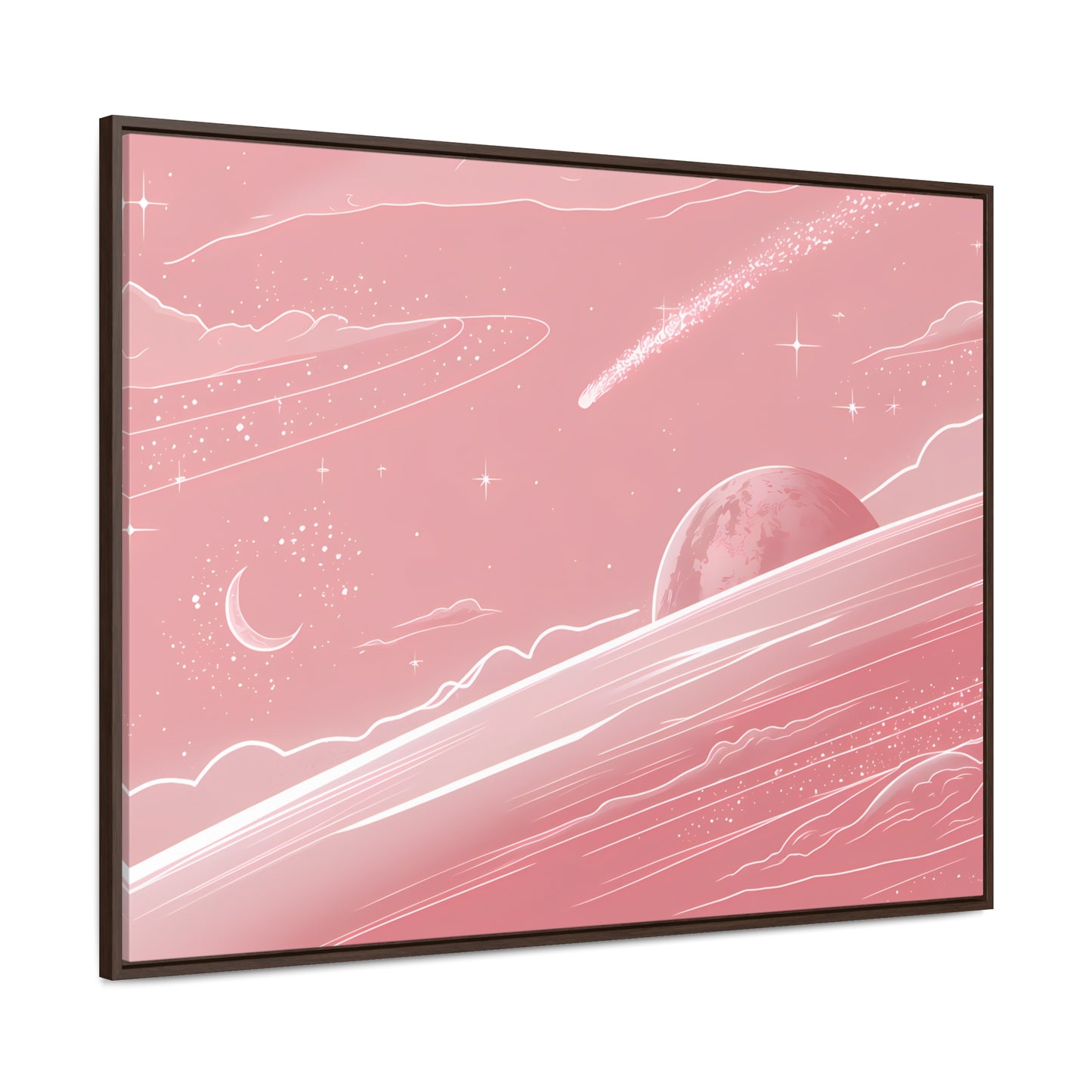 Celestial Dreamscape - Gallery Canvas Wraps, Horizontal Frame