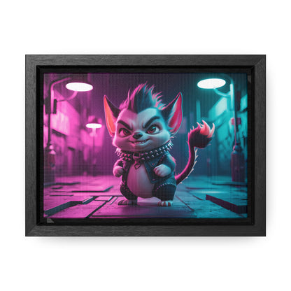 Punk Alley Prowler - Gallery Canvas Wraps, Horizontal Frame