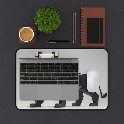Geometric Panther Design - Desk Mat