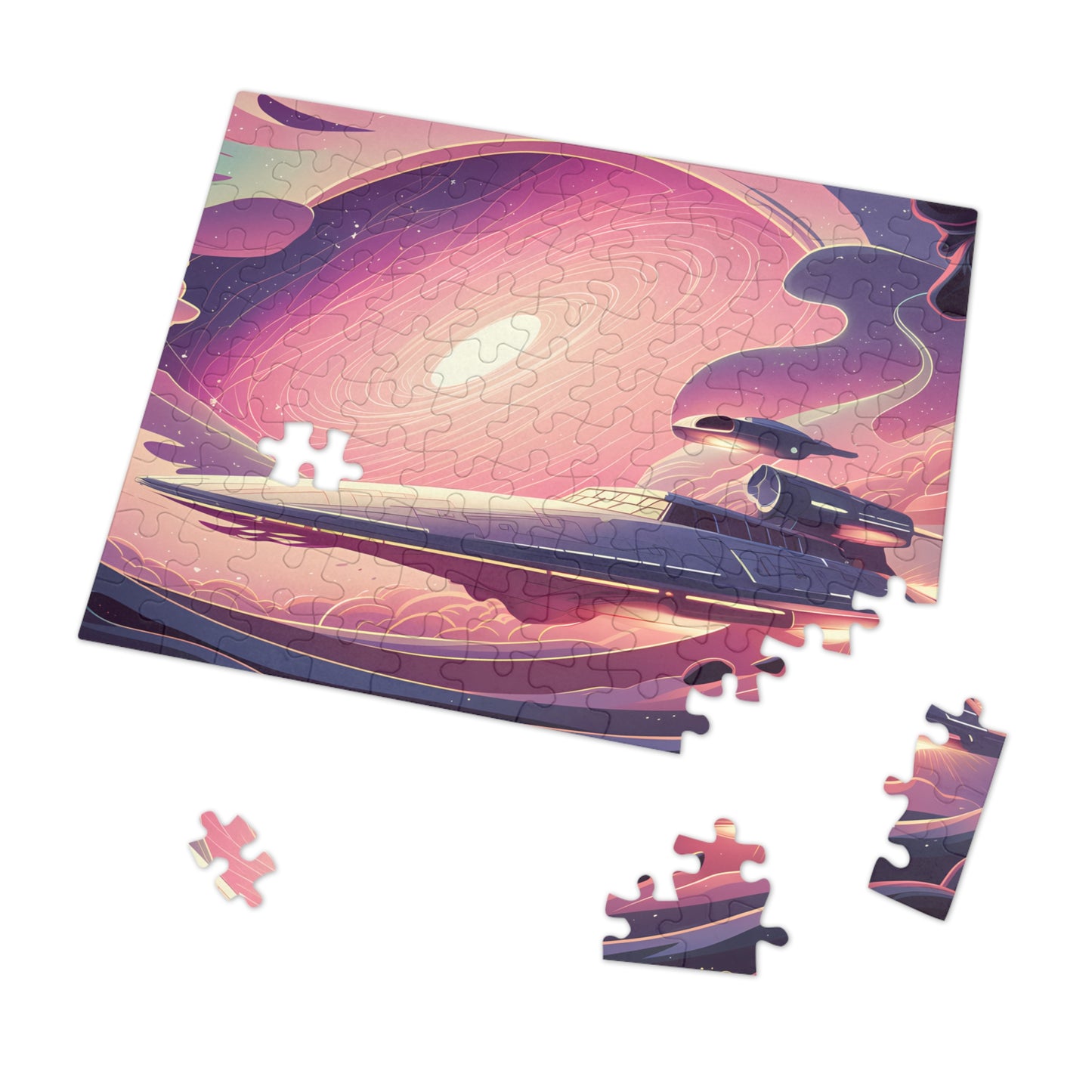 Voyage Through the Celestial Vortex - Jigsaw Puzzle (30, 110, 252, 500,1000-Piece)