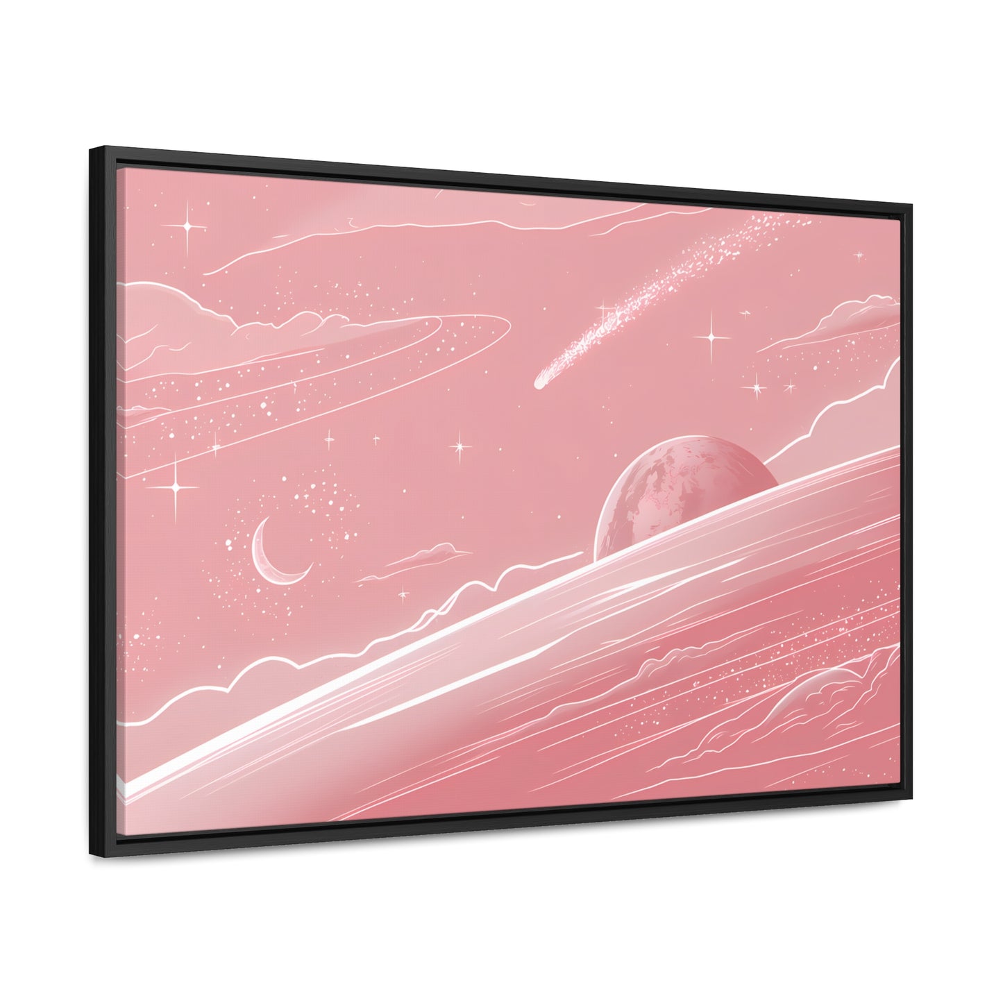 Celestial Dreamscape - Gallery Canvas Wraps, Horizontal Frame