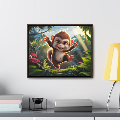 Jungle Joy - Gallery Canvas Wraps, Horizontal Frame
