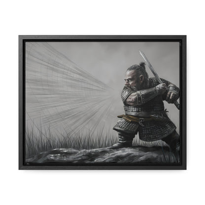 Defender of the Grey Plains - Gallery Canvas Wraps, Horizontal Frame