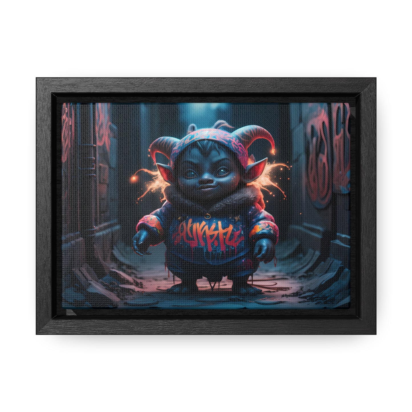 Urban Mischief - Gallery Canvas Wraps, Horizontal Frame
