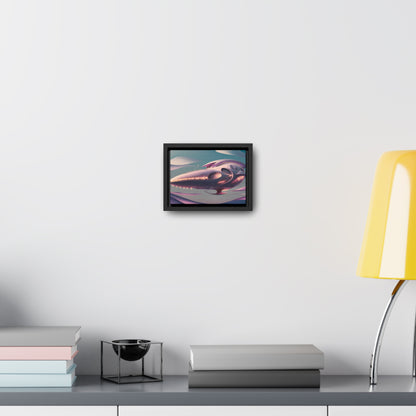 Voyage of the Celestial Whale - Gallery Canvas Wraps, Horizontal Frame