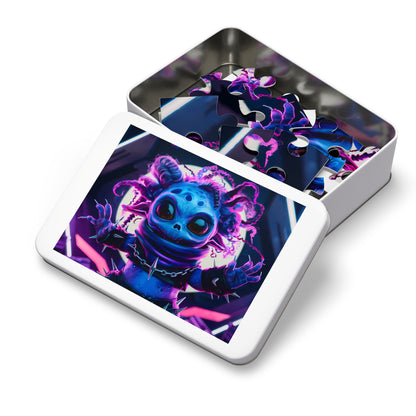 Neon Punk Alien Defender - Jigsaw Puzzle (30, 110, 252, 500,1000-Piece)