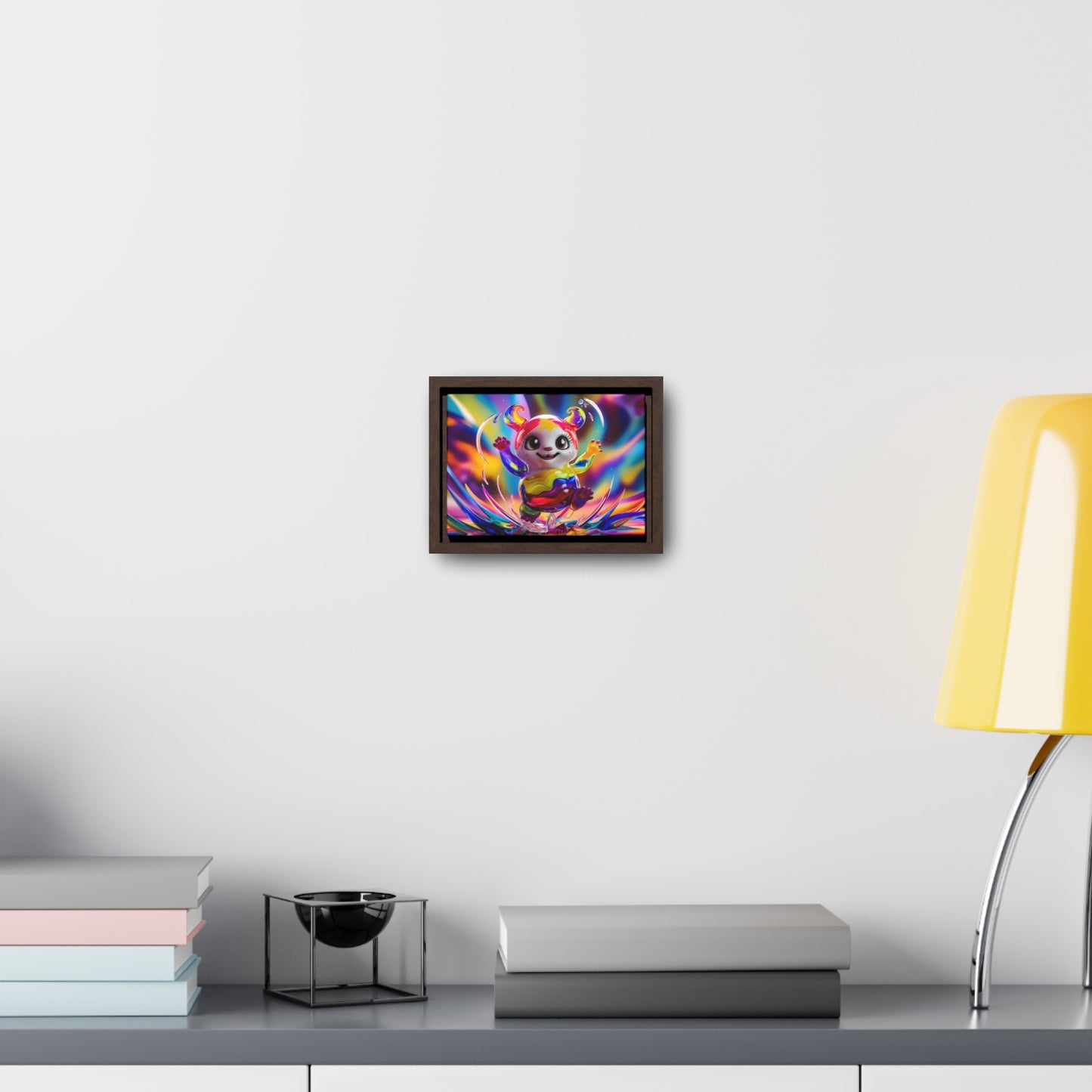 Splash of Joy - Gallery Canvas Wraps, Horizontal Frame