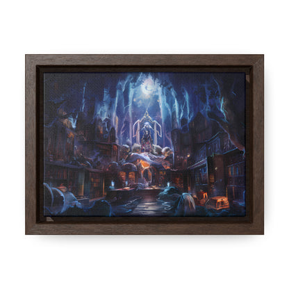 Sanctuary of the Forgotten Tomes - Gallery Canvas Wraps, Horizontal Frame
