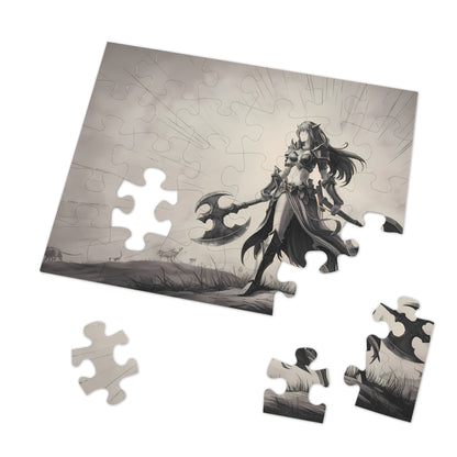Warrior of the Silent Plains - Jigsaw Puzzle (30, 110, 252, 500,1000-Piece)