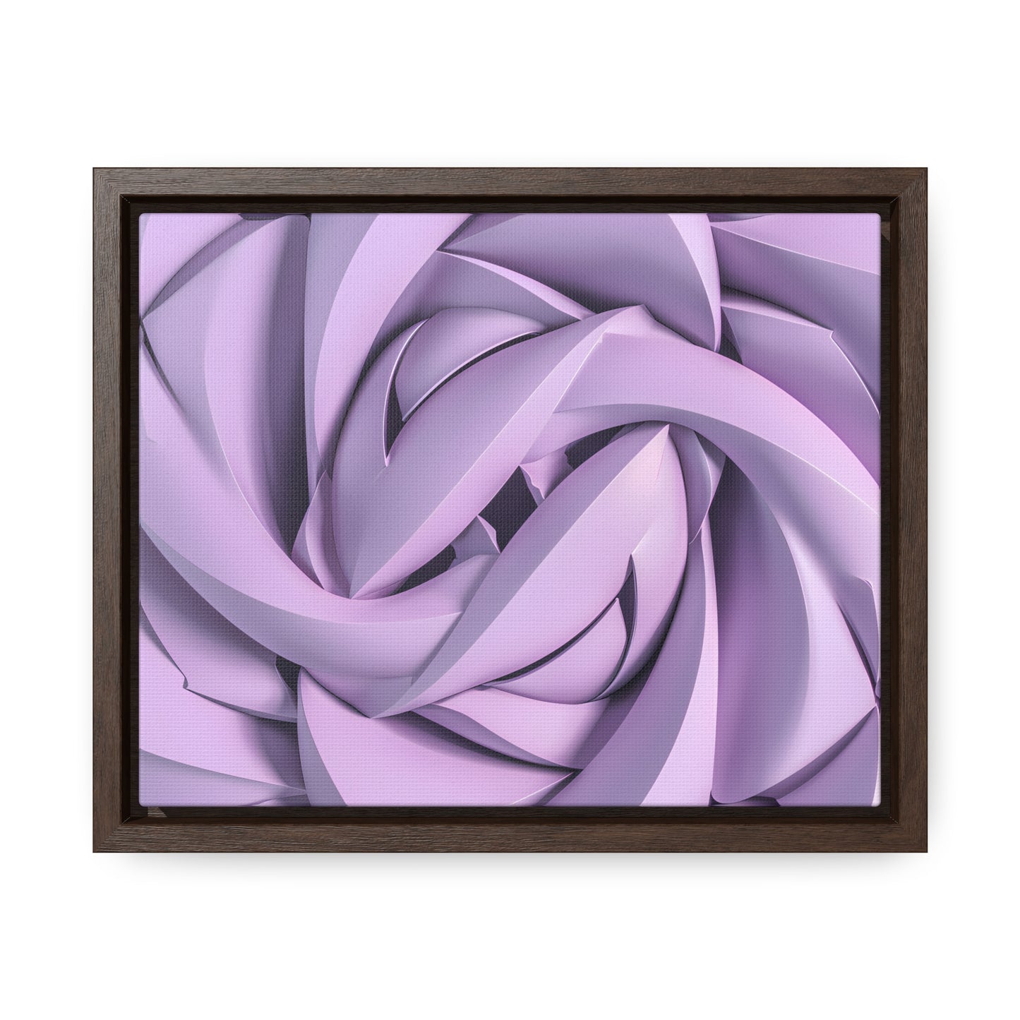 Spiral Petals - Gallery Canvas Wraps, Horizontal Frame