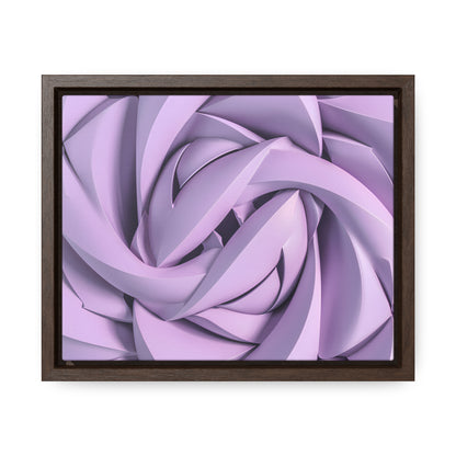 Spiral Petals - Gallery Canvas Wraps, Horizontal Frame