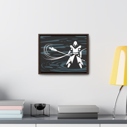 "Guardian of the Abyss" - Gallery Canvas Wraps, Horizontal Frame
