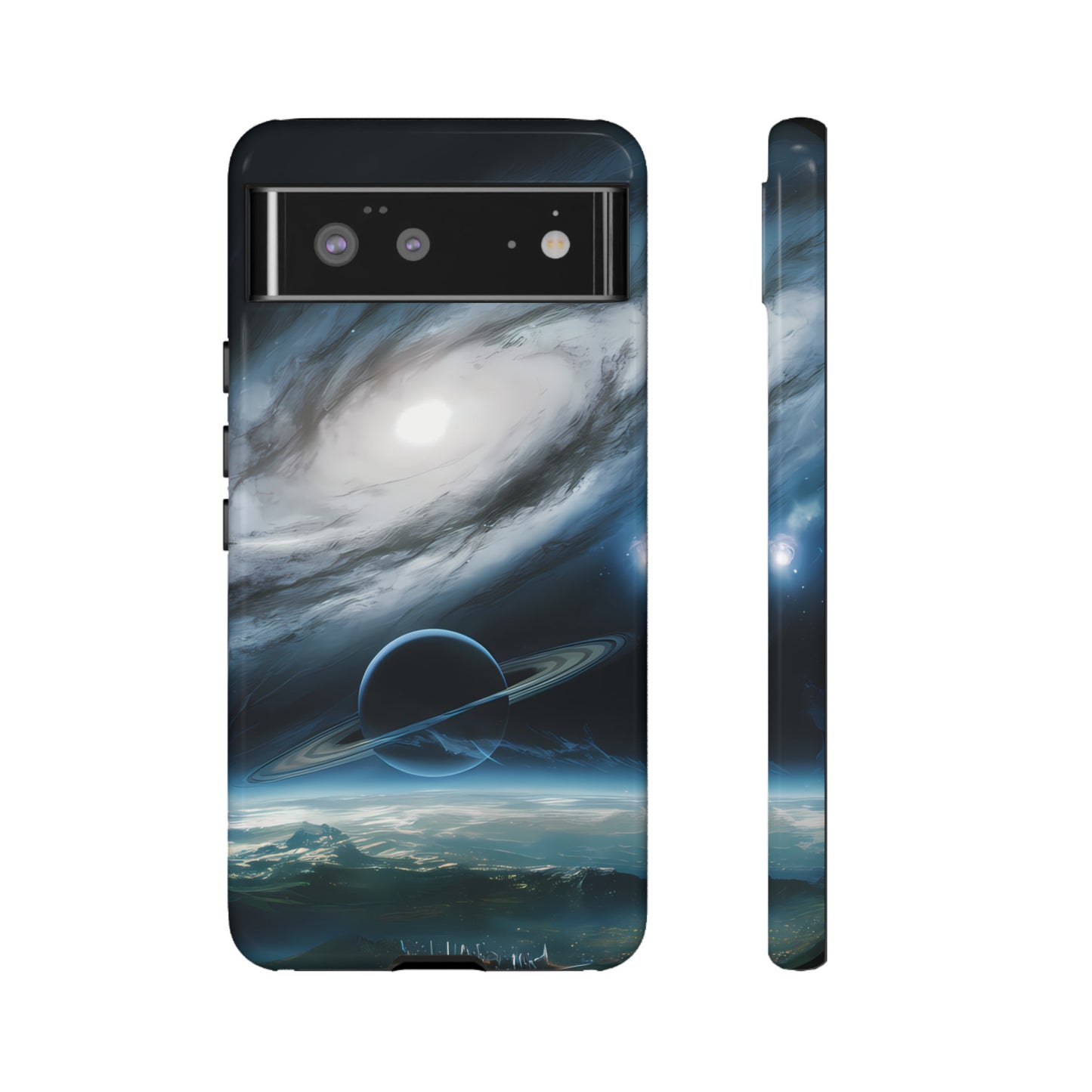 Outer Space viewing of a Planet - Smartphone Tough Cases