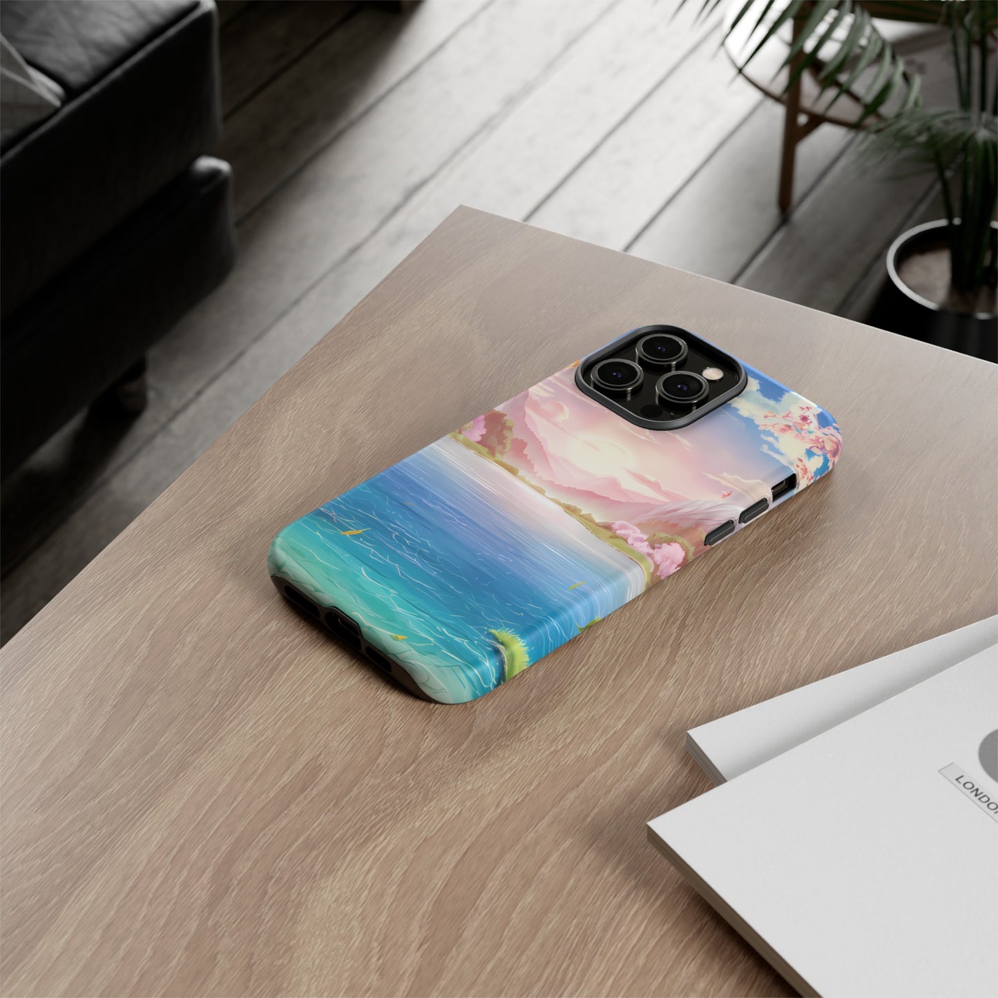 Serene Lake and Mountains - Smartphone Tough Cases