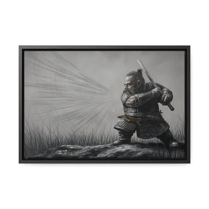 Defender of the Grey Plains - Gallery Canvas Wraps, Horizontal Frame