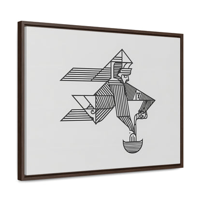 "The Water Bearer" - Gallery Canvas Wraps, Horizontal Frame