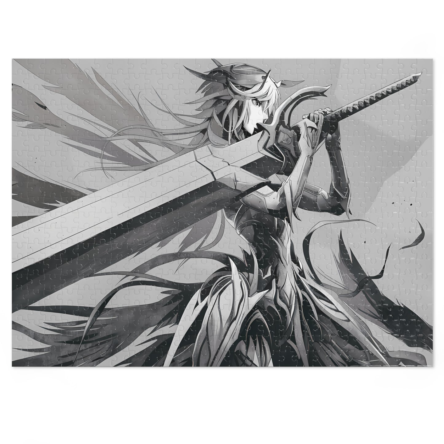 Eternal Blade of the Fallen Warrior - Jigsaw Puzzle (30, 110, 252, 500,1000-Piece)