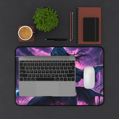 Silent Vengeance: Neon Knight - Desk Mat