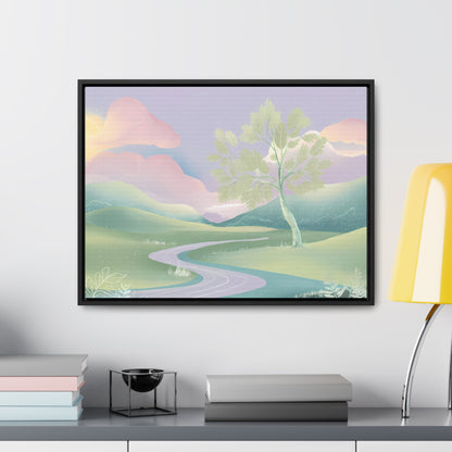 Whispers of Dawn - Gallery Canvas Wraps, Horizontal Frame