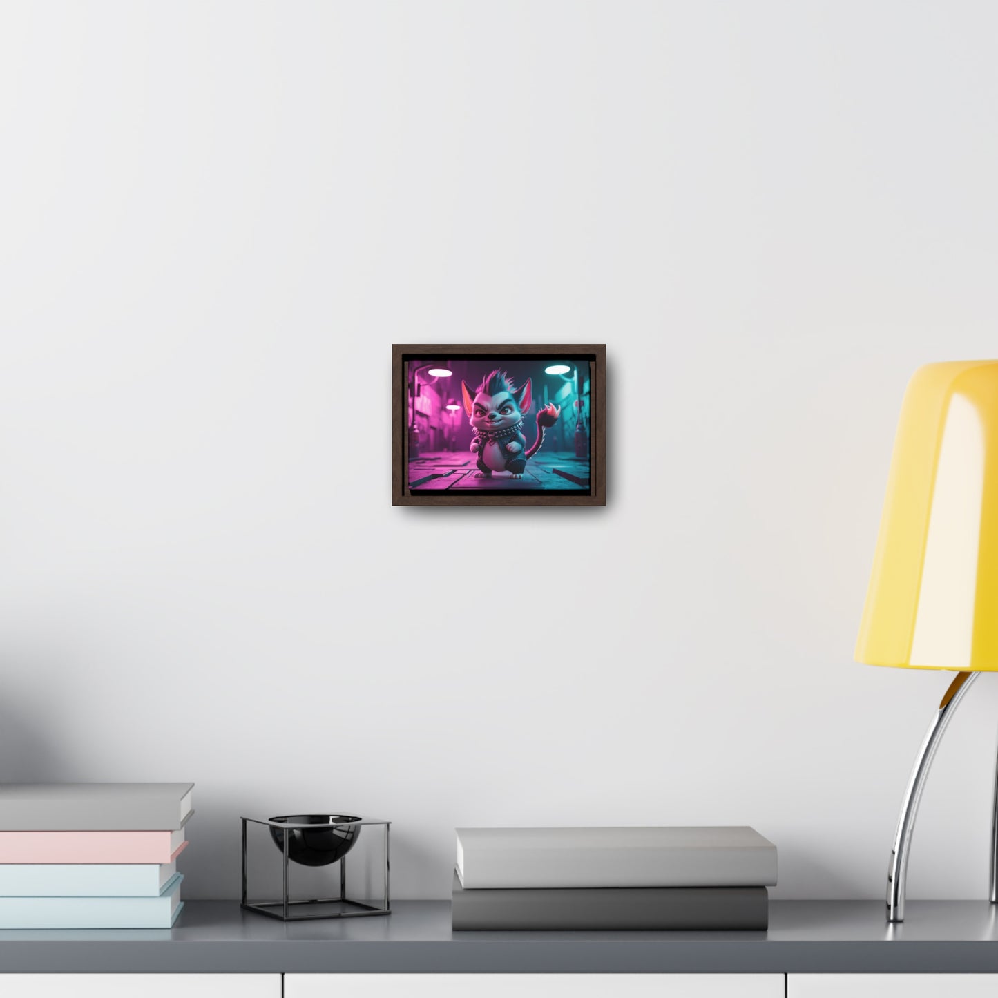 Punk Alley Prowler - Gallery Canvas Wraps, Horizontal Frame