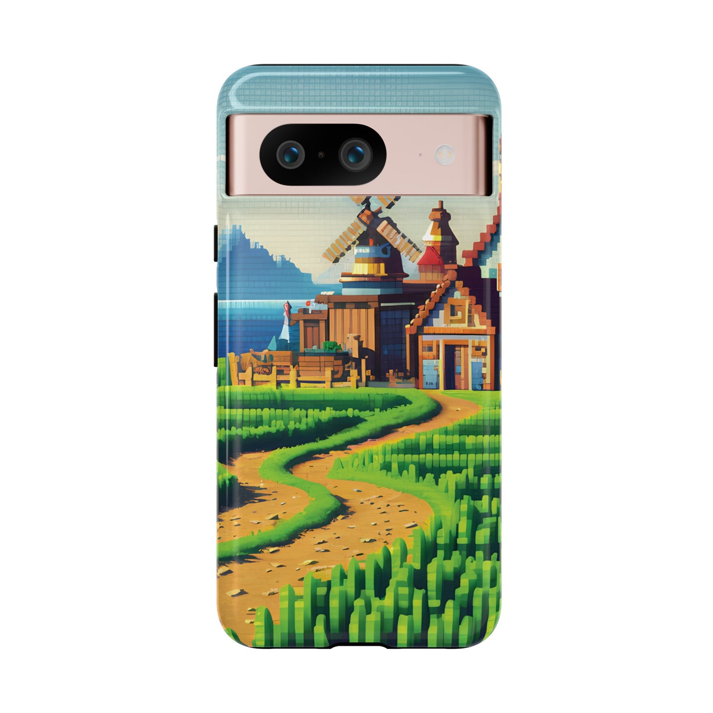 Pixel farming Village - Smartphone Tough Cases